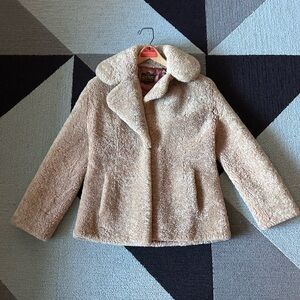 Vintage Levy Furs Centerpoint Sydney‎ Women’s Sheepskin Or Lambskin Jacket XS